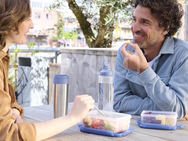 Produktbild Tefal 0,8 liter - Plastik - Klar/blå (0.80 l)