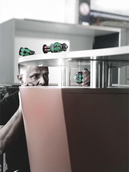Actual product image Wera Kraftform Kompakt Stubby Magazin 2 (0.8 x 5.5 mm, PH1, PH2, 1.2 x 6.5 mm, PZ2, PZ1)