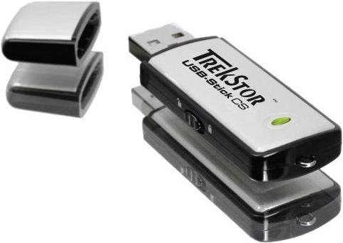 Produktbild Trekstor CS USB 2.0 Stick mit mech. Schreibschutz (16 GB, USB 2.0)