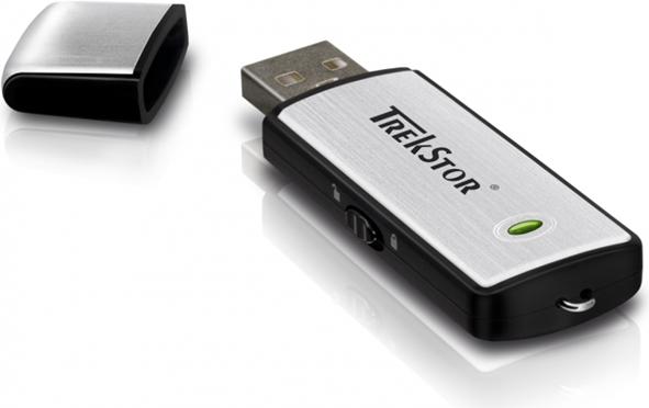 Produktbild Trekstor CS USB 2.0 Stick mit mech. Schreibschutz (16 GB, USB 2.0)