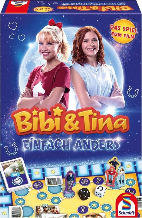 Actual product image Schmidt Spiele Bibi & Tina Simply Different The Game (German)