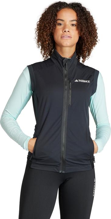 Actual product image adidas Women's Terrex Xperior XCountry Ski Softshell Vest (XS)