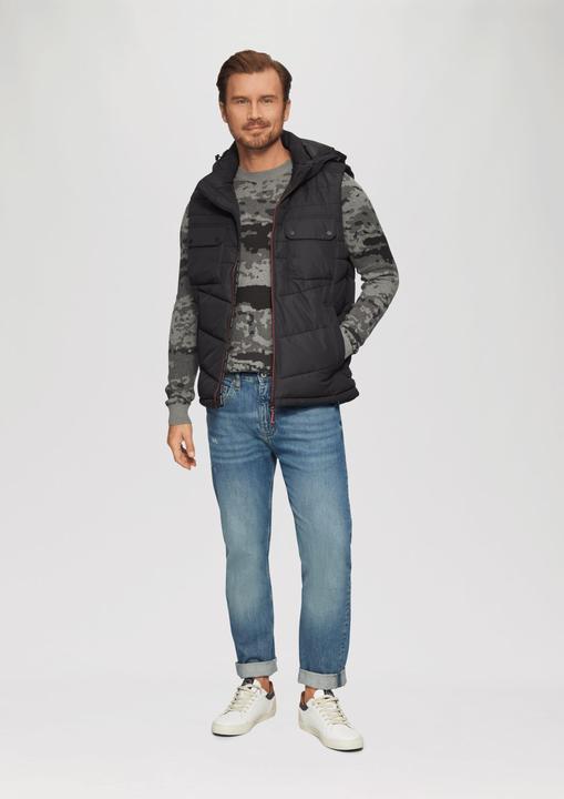 Produktbild S.Oliver Strickpullover Jacquard-Pullover aus Baumwollstrick (3XL)