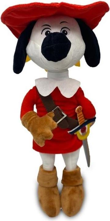Actual product image Tinisu D'artacan Dogtanian and the three musketeers cuddly toy - 26 cm soft toy stuffed animal (26 cm)