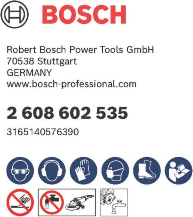Produktbild Bosch Professional Zubehör Diamanttrennscheibe Standard for Ceramic, 110 x 22,23 x 1,6 x 7,5 mm