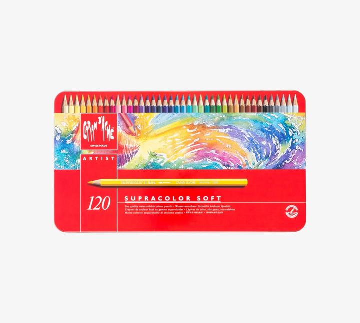 Produktbild Caran d'Ache Supracolor Aquarelle Metallschachtel (Mehrfarbig, 30 x)