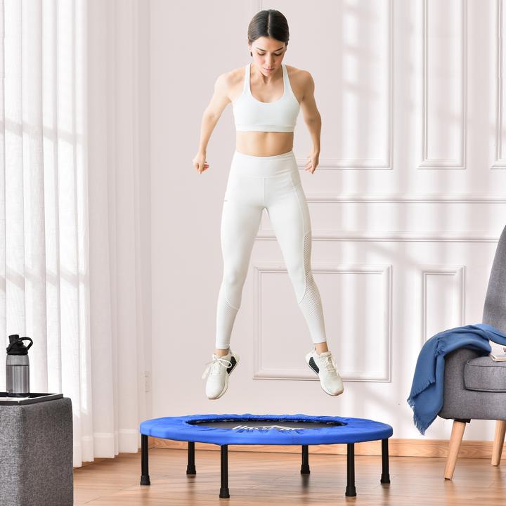 Produktbild Homcom Fitness-Trampolin Stahl, Kunststoff Blau+Schwarz