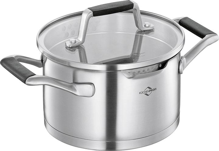 Produktbild Küchenprofi Kochtopf Bologna 16cm (16 cm, Kochtopf, Edelstahl)