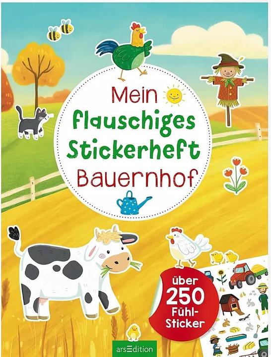 Produktbild Mein flauschiges Stickerheft – Bauernhof