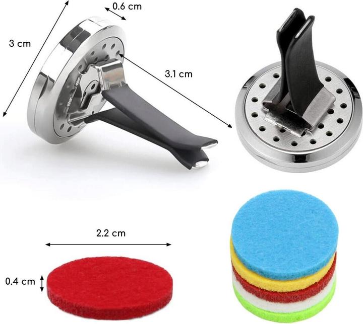 Actual product image Zen Arôme Car atomiser for essential oils Cliparôme Mandala -
