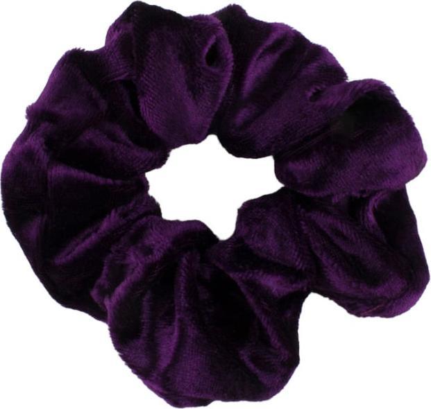 Image du produit JTI 3x élastiques pour cheveux / élastiques pour cheveux en velours - Violet (Élastiques à cheveux)