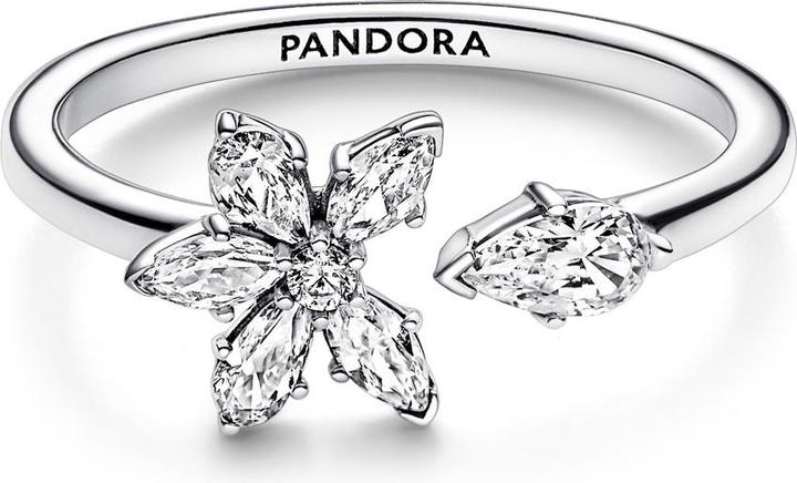 Immagine prodotto Pandora Anello aperto con cluster di Erbario scintillante (50, 925 Argento)