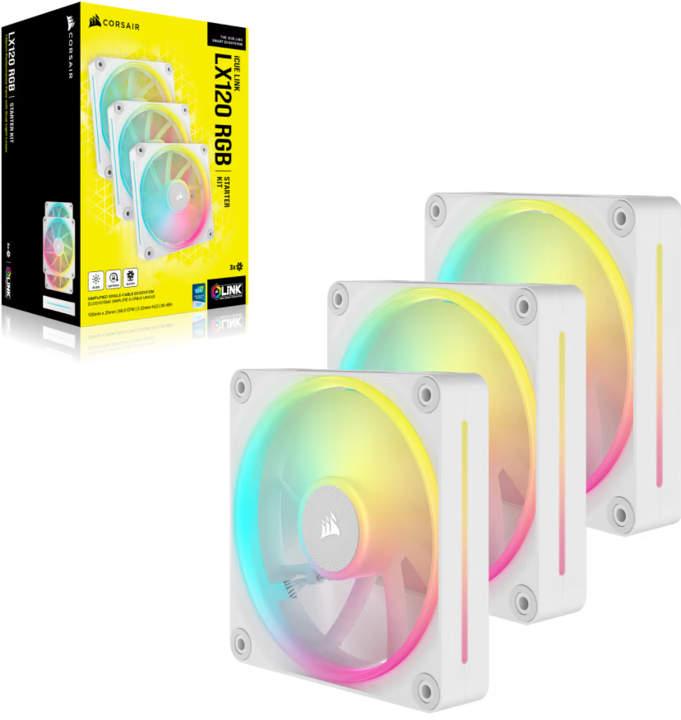Actual product image Corsair LX120 (120 mm, 3 x)