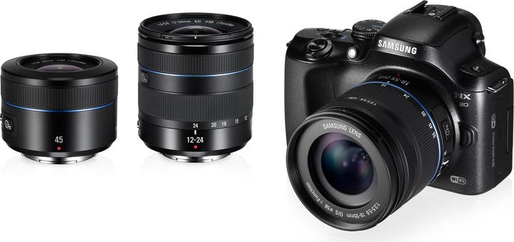 Actual product image Samsung iLens 45mm, f/1.8, NX (Samsung NX)
