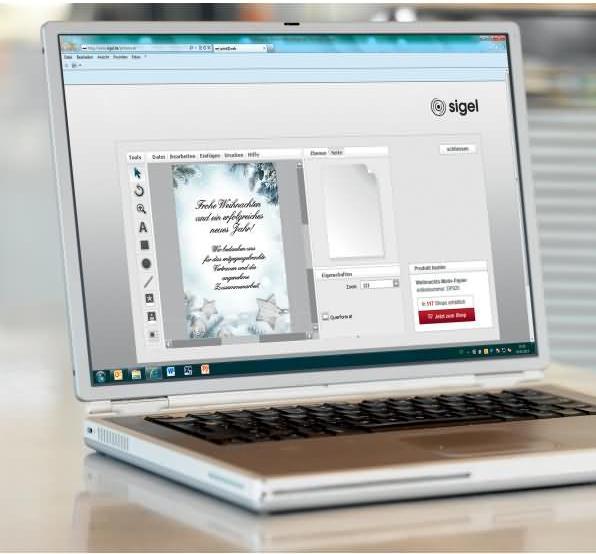 Immagine prodotto Sigel Stella della neve (A4, 90 g/m²)