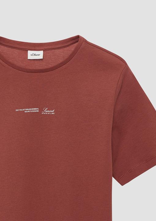 Produktbild S.Oliver T-Shirt T-Shirt mit Front- und Rückenprint (170, 176)
