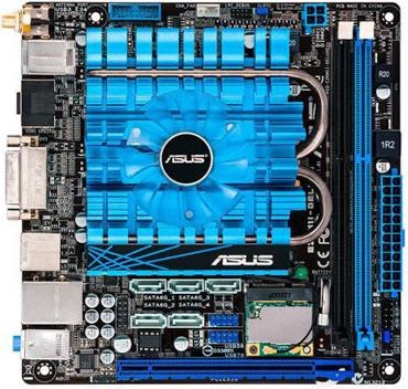 Produktbild ASUS E2km1i-Deluxe (BGA 413, AMD A50M, Mini-ITX)