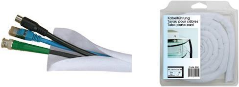 Actual product image Multibrackets Cable conduit 2m, 19mm Ø, White (Cable conduit, 200 cm)