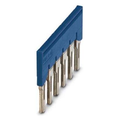 Phoenix Contact Jumper FBS 6-8 BU FBS 6-8 BU Inhoud: 10 stuks., Kabels + Stekkers, Blauw