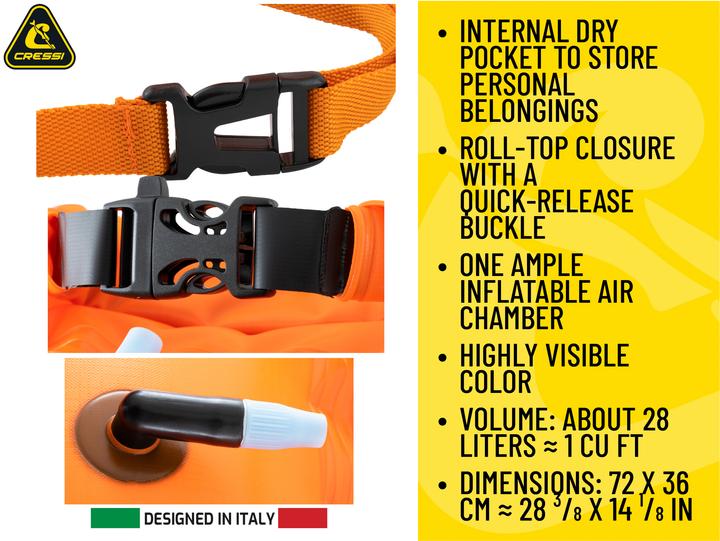 Produktbild Cressi Glide Schwimmboje