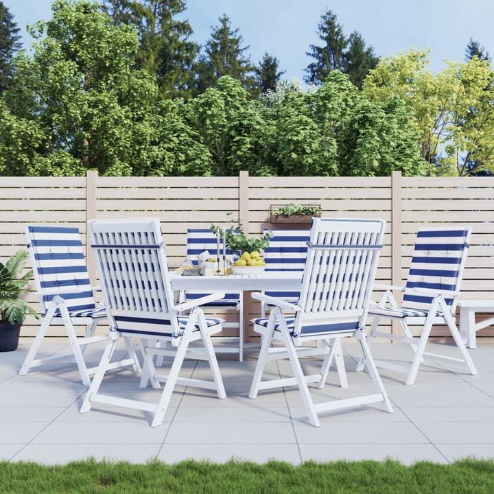 Produktbild vidaXL Gartenstuhlauflage für Hochlehner (120 x 50 cm)