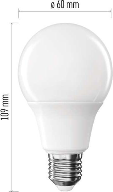 Image du produit Emos LED Lampe Classic A60 / E27 / 9,5 W (75 W) / 1055 lm / Neutral Weiss (E27, 9.50 W, 1055 lm, 1 x, E)