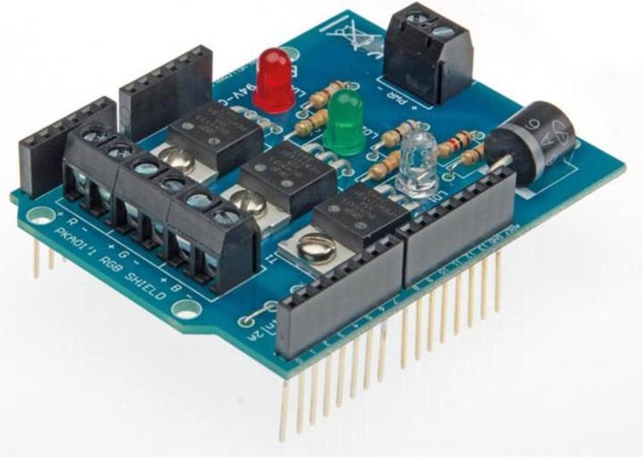 Actual product image Whadda RGB sign for Arduino