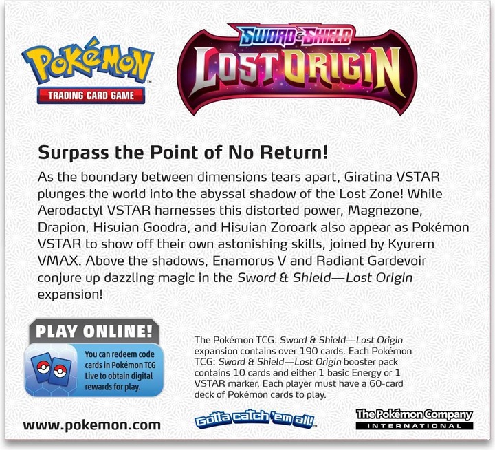 Produktbild Pokémon Lost Origin (Englisch, Booster Display)
