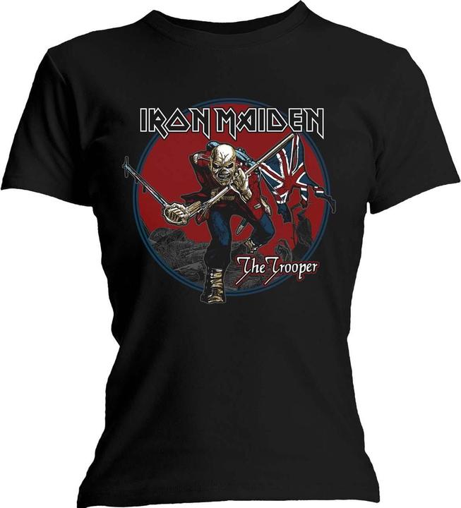 Actual product image Music Brand Womens/Ladies Trooper Red Sky T-Shirt (L)
