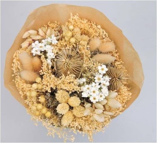 Image du produit Myflower Bouquet sec nature en boîte cadeau (Fleurs séchées)