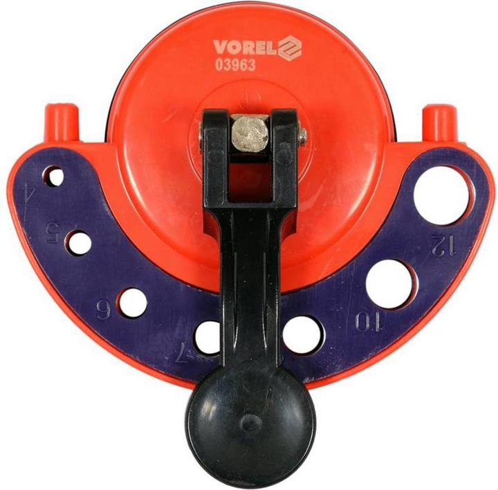 Image du produit Toya Jeu de gabarits de perçage pour carrelage Vorel, 6 pièces, y compris mèche diamantée 4-12 mm (100 millimètres)