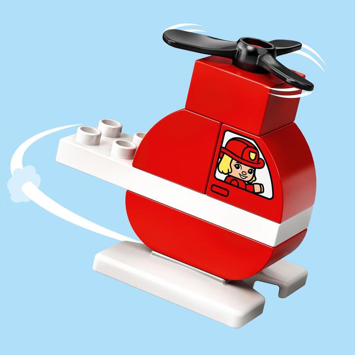 Actual product image LEGO My first fire brigade helicopter and my first police car. (10957)