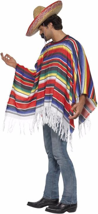 Image du produit Smiffys Poncho mexicain (Taille unique)