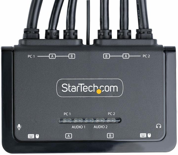 Actual product image StarTech 2-Port KVM Switch