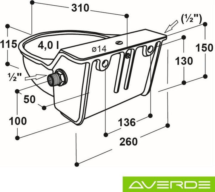 Image du produit Suevia Abreuvoirs modèle 340