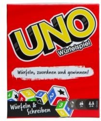 Produktbild Mattel Games UNO Würfelspiel (sprachneutral) (Deutsch)