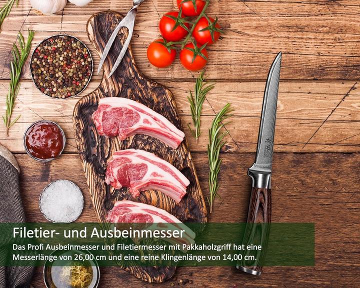 Actual product image Wakoli Damastmesser (14 cm)