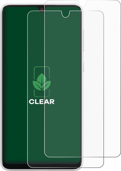 Actual product image ScreenLeaf Protective film sustainable screen protector screen protector film clear transparent (2 Piece, Samsung Galaxy A33 5G)
