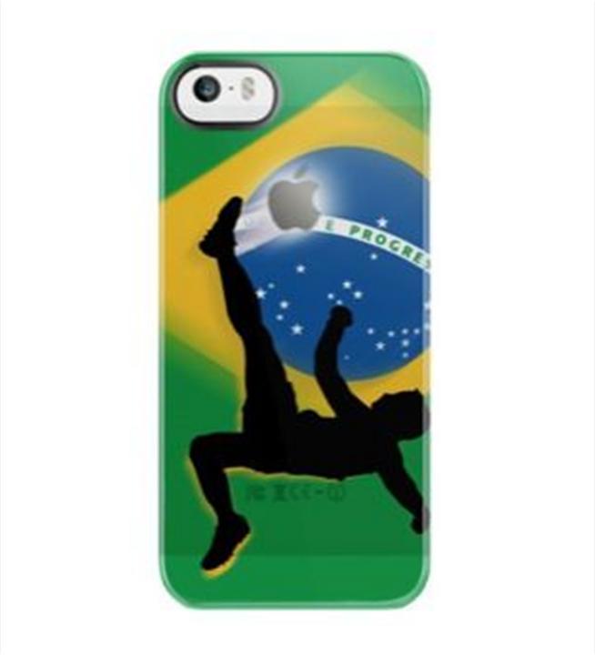 Produktbild Uncommon Deflector Case für iPhone 5/5S/SE Brazil Bicycle Kick (Apple iPhone 5, Apple iPhone 5s, Apple iPhone SE)