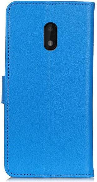 Actual product image MU Classic Litchi Leather Bookcover Series (Nokia C1 Plus)