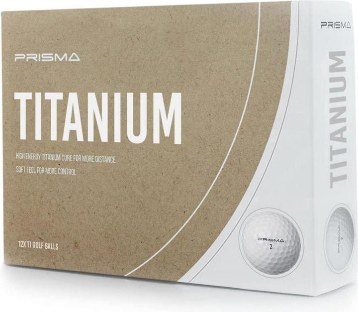 Produktbild Masters Titanium Golfbälle Prisma 12erPack