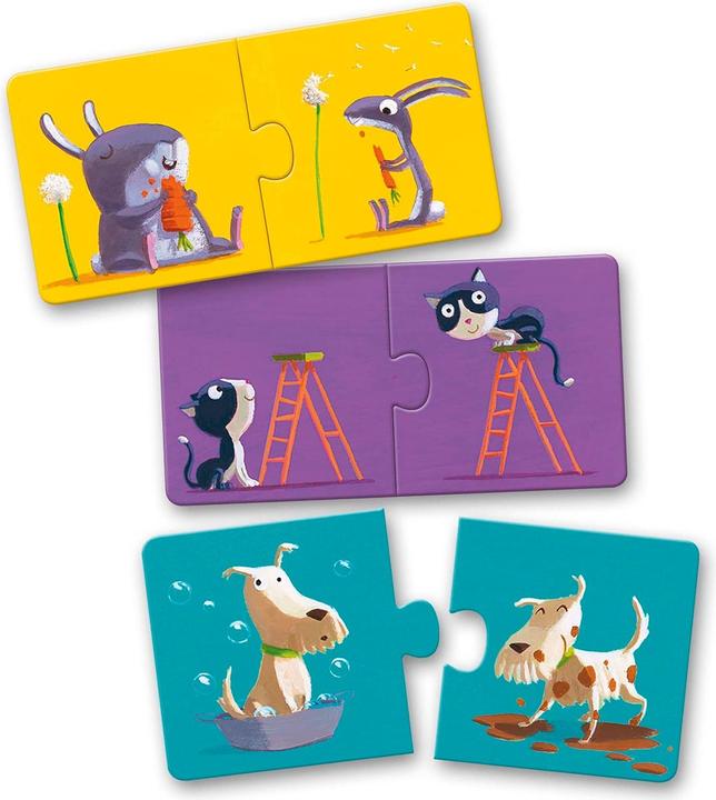 Actual product image Djeco Duo opposites (2 pieces)