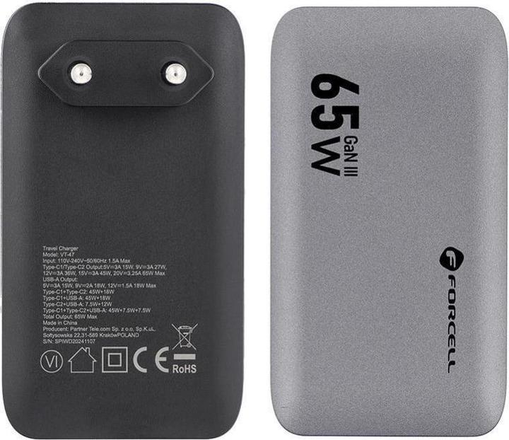 Image du produit Forcell 65W GaN III (65 W)