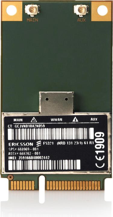 Image du produit HP H4X00AA 3G, module ADSL (Mini PCI Express)