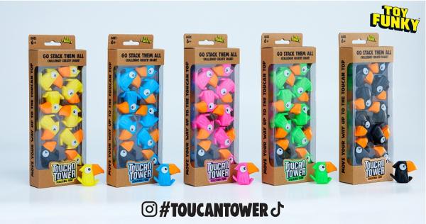 Actual product image Fun trading Toucan Tower® Stacking Fun (1 Players)