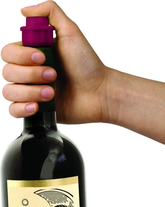 Actual product image Kikkerland Wine Pump Set (BA26B-A) (Wine stopper)