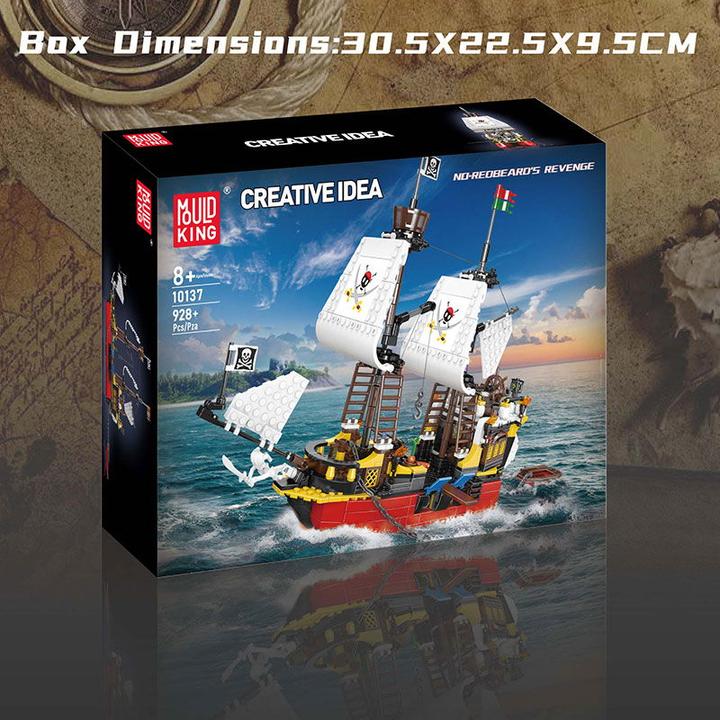 Actual product image Mould King RedBeard's Revenge