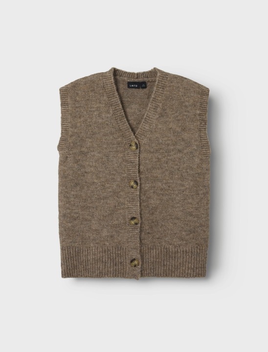 Actual product image Lmtd Relaxed fit knitted waistcoat (134)
