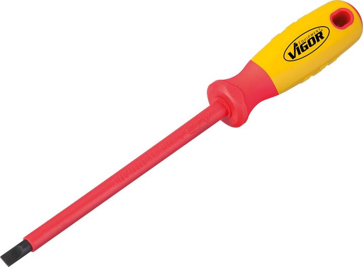 Produktbild Vigor VDE Schlitz-Schraubendreher ∙ V2061 ∙ Schlitz Profil ∙ 1.2 x 6.5 mm (Schlitzschrauben)
