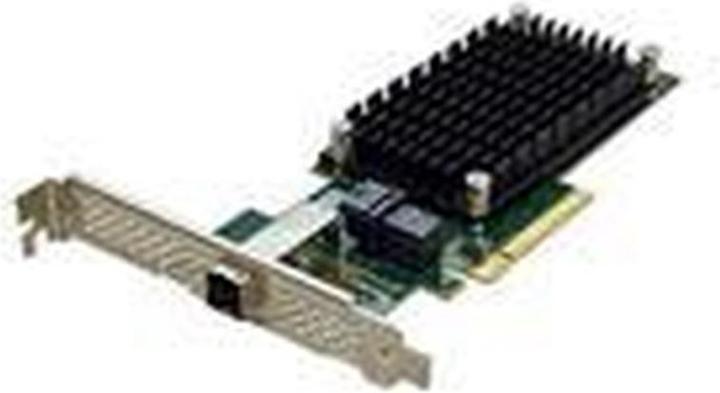 Produktbild ATTO 4-Port External/4-Port Internal 12Gb SAS/SATA to x8 PCIe 4.0 Host Bus Adapter, Low Profile